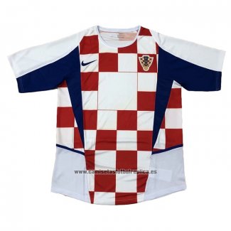 Camiseta Croacia Primera Retro 2002