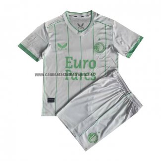 Camiseta Feyenoord Tercera Nino 2023-24