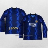 Camiseta Inter Milan Primera Manga Larga 2021-22