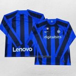 Camiseta Inter Milan Primera Manga Larga 2022-23