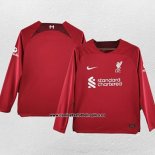 Camiseta Liverpool Primera Manga Larga 2022-23