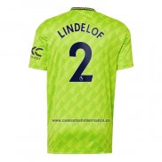 Camiseta Manchester United Jugador Lindelof Tercera 2022-23