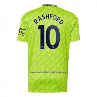 Camiseta Manchester United Jugador Rashford Tercera 2022-23