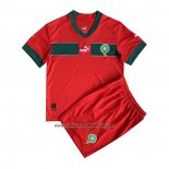 Camiseta Marruecos Primera Nino 2022