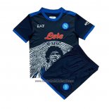 Camiseta Napoli Maradona Special Nino 2021-22