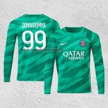Camiseta Paris Saint-Germain Jugador Donnarumma Portero Manga Larga 2023-24 Verde