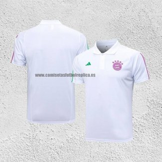 Camiseta Polo del Bayern Munich 2023-24 Blanco