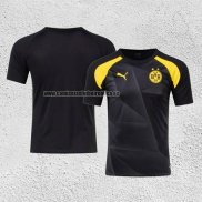 Camiseta Pre Partido del Borussia Dortmund 2023 Negro