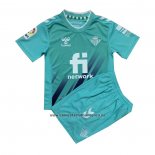 Camiseta Real Betis Portero Nino 2022-23 Azul
