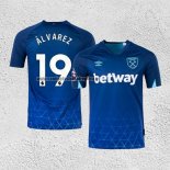 Camiseta West Ham Jugador Alvarez Tercera 2023-24