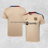 Camiseta de Entrenamiento Barcelona 2024-25 Amarillo