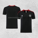 Camiseta de Entrenamiento Manchester United 2023-24 Negro