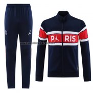 Chandal de Chaqueta del Paris Saint-Germain 2023-24 Azul y Rojo