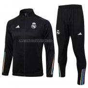 Chandal de Chaqueta del Real Madrid 2023-24 Negro