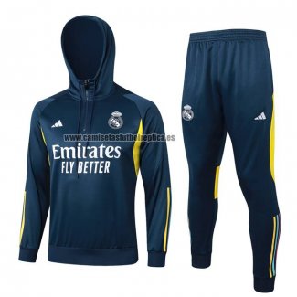 Chandal de Sudadera del Real Madrid 2023-2024 Azul