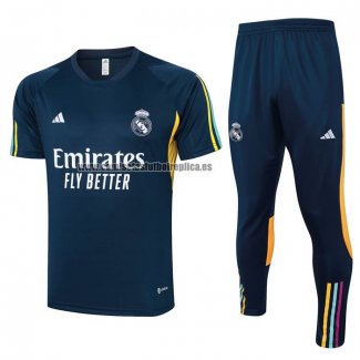 Chandal del Real Madrid Manga Corta 2023-24 Azul