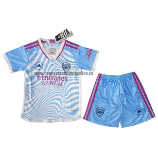 Camiseta Arsenal WFC Segunda Nino 2023-24