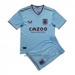 Camiseta Aston Villa Segunda Nino 2022-23