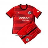 Camiseta Eintracht Frankfurt Segunda Nino 2021-22