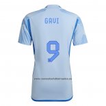 Camiseta Espana Jugador Gavi Segunda 2022