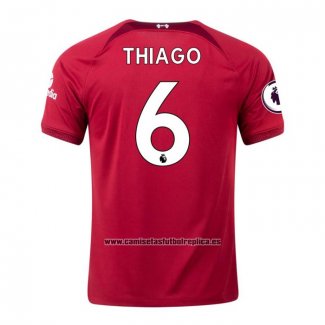 Camiseta Liverpool Jugador Thiago Primera 2022-23