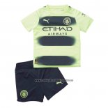 Camiseta Manchester City Tercera Nino 2022-23