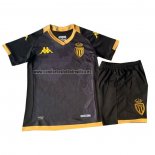 Camiseta Monaco Segunda Nino 2023-24