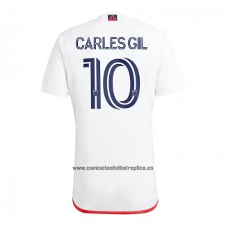 Camiseta New England Revolution Jugador Carles Gil Segunda 2023-24