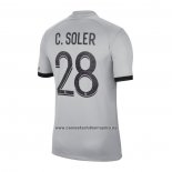 Camiseta Paris Saint-Germain Jugador C.Soler Segunda 2022-23
