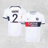 Camiseta Paris Saint-Germain Jugador Hakimi Segunda 2023-24