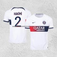 Camiseta Paris Saint-Germain Jugador Hakimi Segunda 2023-24
