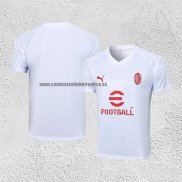 Camiseta de Entrenamiento AC Milan 2023-24 Blanco