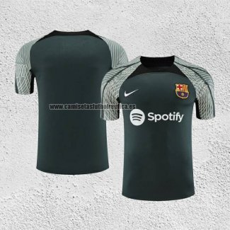 Camiseta de Entrenamiento Barcelona 2023-24 Verde