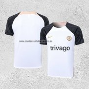 Camiseta de Entrenamiento Chelsea 2023-24 Blanco