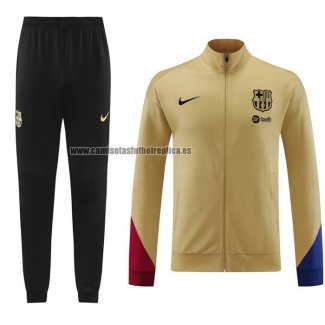 Chandal de Chaqueta del Barcelona 2023-24 Amarillo