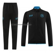 Chandal de Chaqueta del Napoli 2023-24 Negro