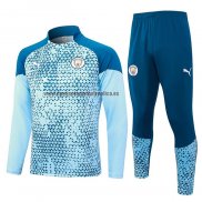 Chandal de Sudadera del Manchester City 2023-24 Azul