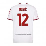 Camiseta AC Milan Jugador A.Rebic Segunda 2022-23