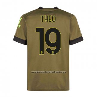 Camiseta AC Milan Jugador Theo Tercera 2022-23
