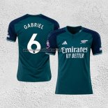 Camiseta Arsenal Jugador Gabriel Tercera 2023-24