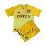 Camiseta Aston Villa Portero Nino 2021-22 Amarillo