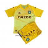 Camiseta Aston Villa Portero Nino 2021-22 Amarillo