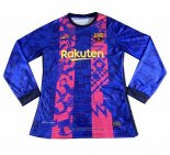 Camiseta Barcelona Tercera Manga Larga 2021-22