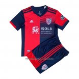 Camiseta Cagliari Calcio Primera Nino 2021-22