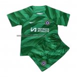 Camiseta Chelsea Portero Nino 2023-24 Verde