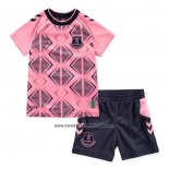 Camiseta Everton Segunda Nino 2022-23