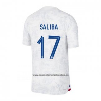 Camiseta Francia Jugador Saliba Segunda 2022