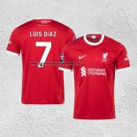 Camiseta Liverpool Jugador Luis Diaz Primera 2023-24