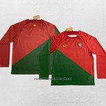 Camiseta Portugal Primera Manga Larga 2022
