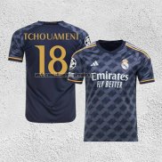 Camiseta Real Madrid Jugador Tchouameni Segunda 2023-24